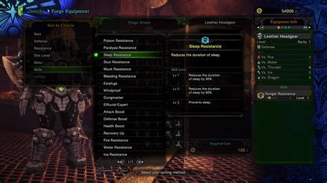 mhw armor skills.